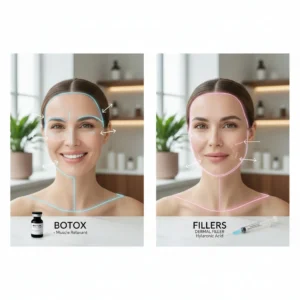 أهم 4 فروقات بين البوتوكس والفيلر لجمال طبيعي وشباب دائم في ليليا كلينك
